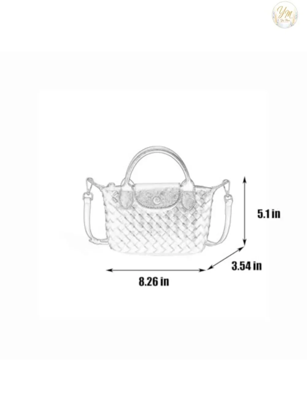 Braided Faux Leather Women's Satchel Handbag Crossbody Shoulder Bag